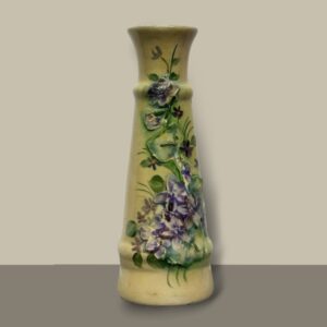 Blossoms in Relief: Japanese Ceramic Vase