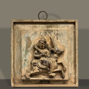Plaque- Representation of a Indian goddess